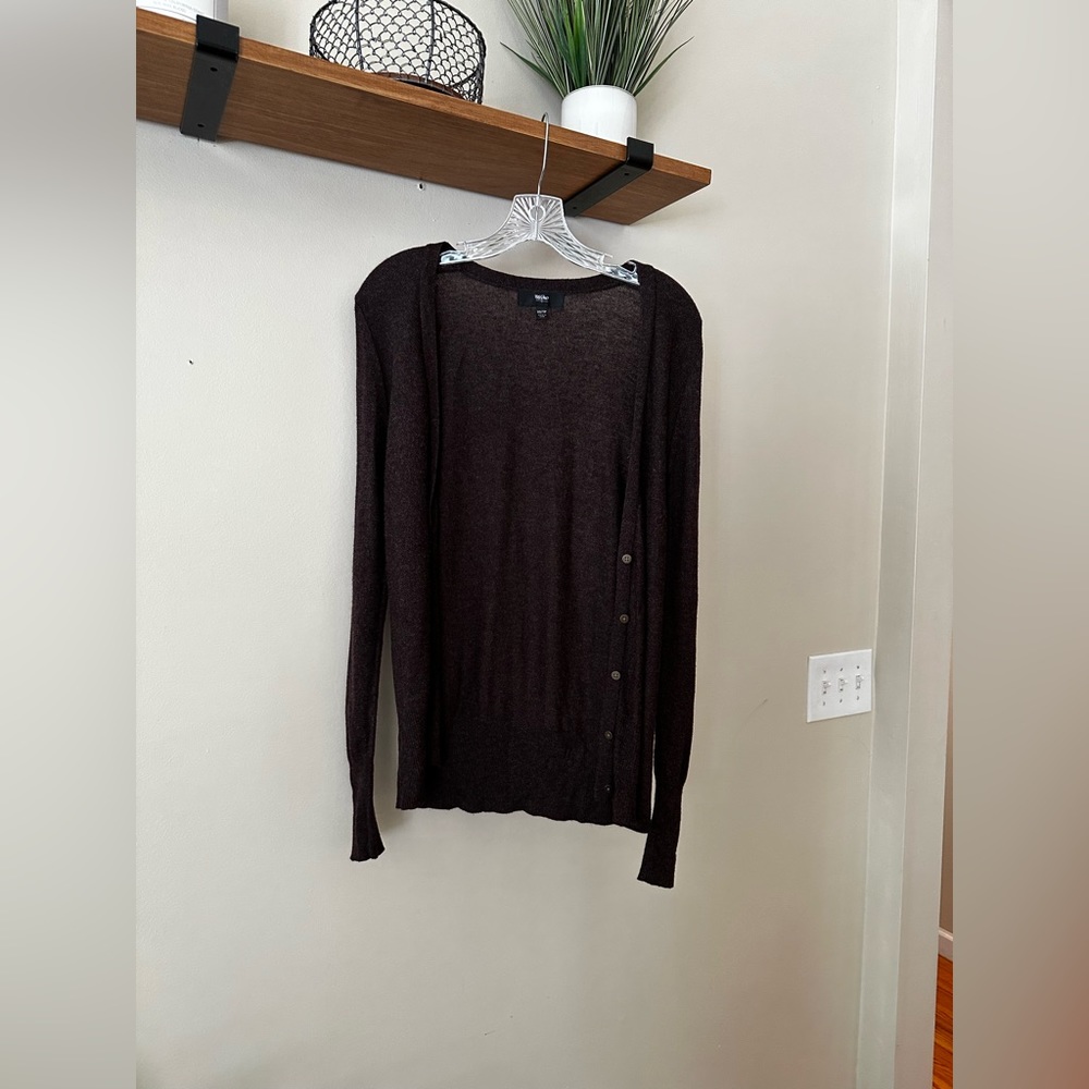 NWOT Mossimo Brown Cardigan Sweater